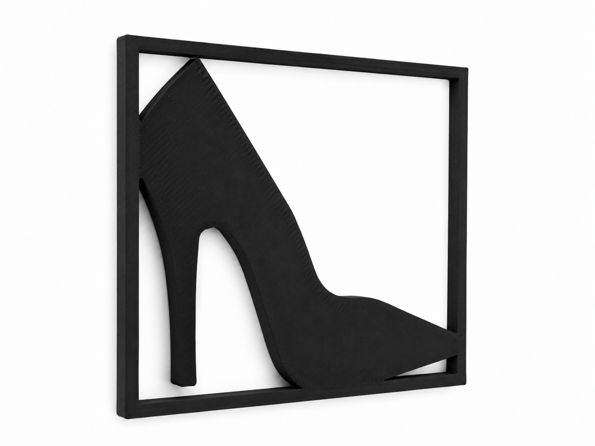 High Heel Wall Art