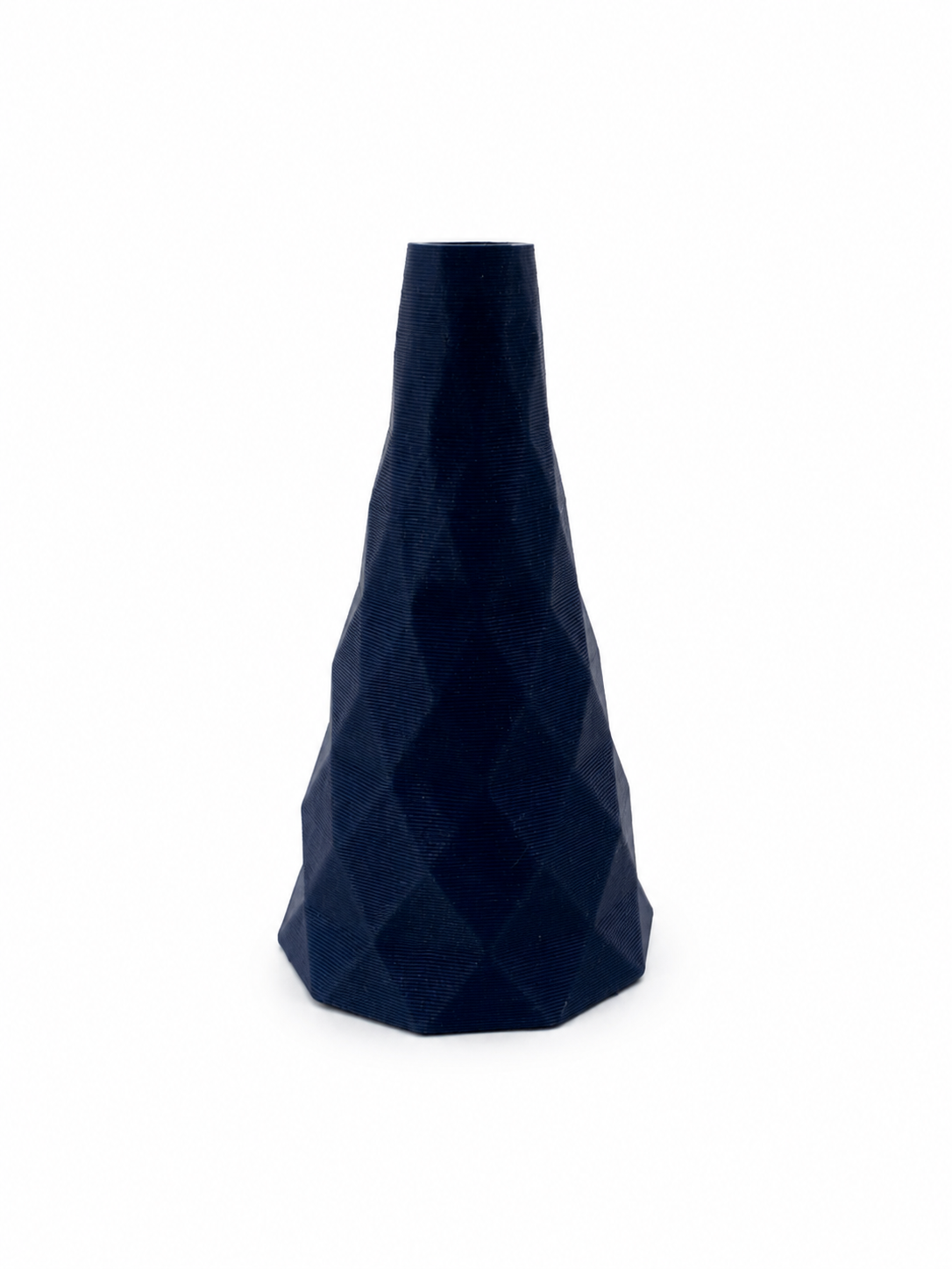 Faceted Tall Vase