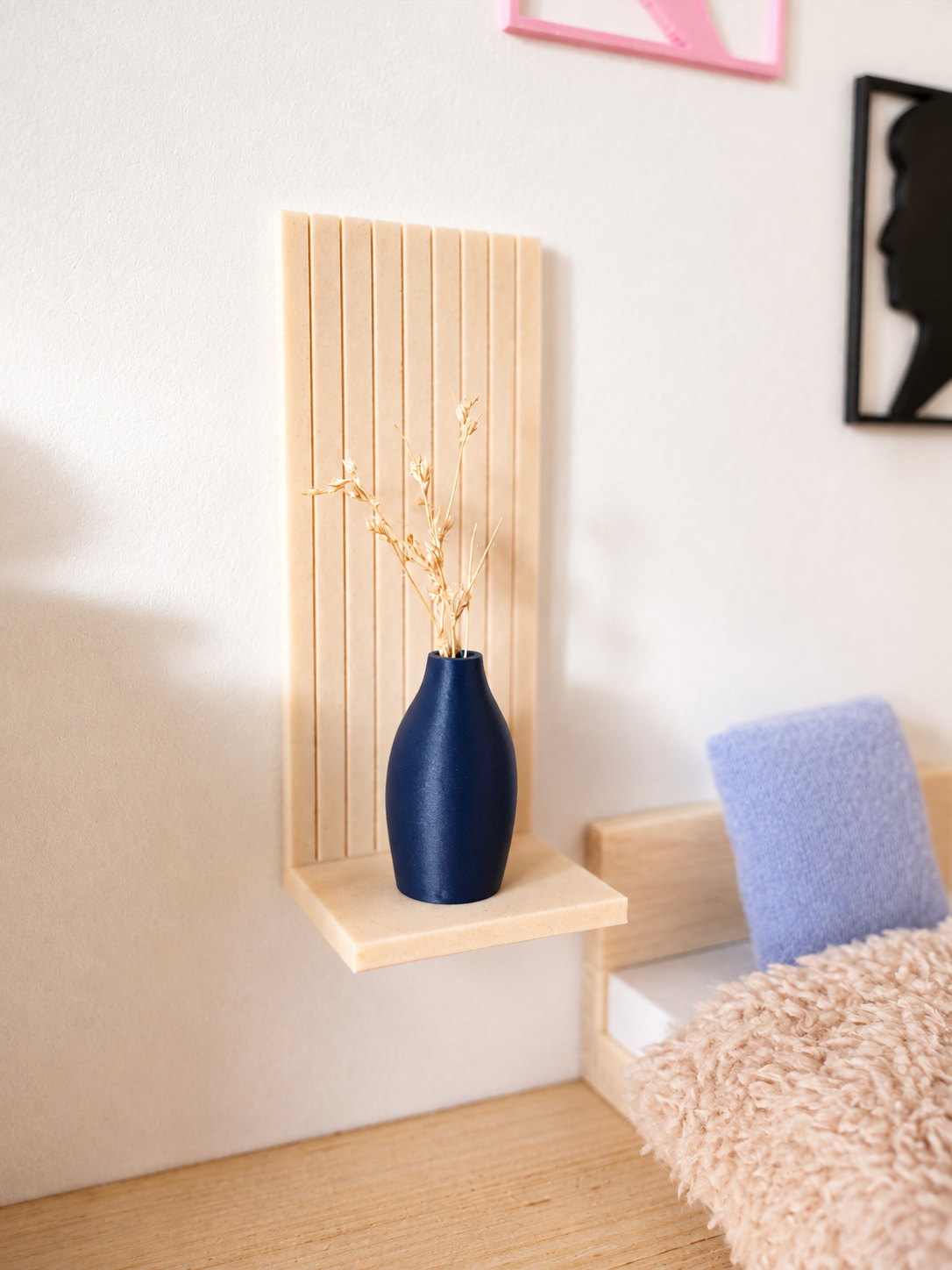 Curved Bottle Vase