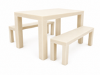 Dining Table & Bench Set
