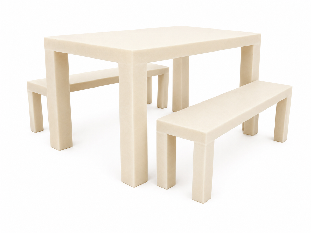 Dining Table & Bench Set