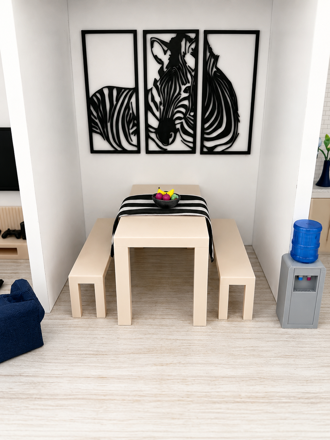 Dining Table & Bench Set