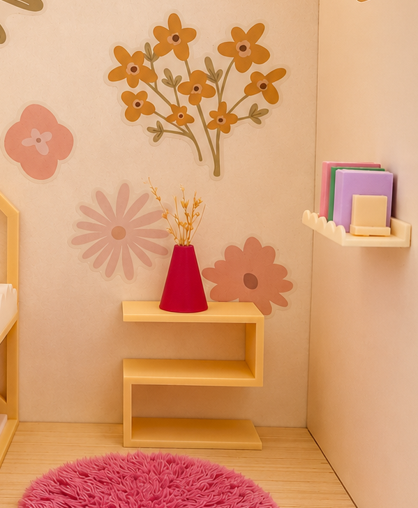 Floating Shelf & Book Set