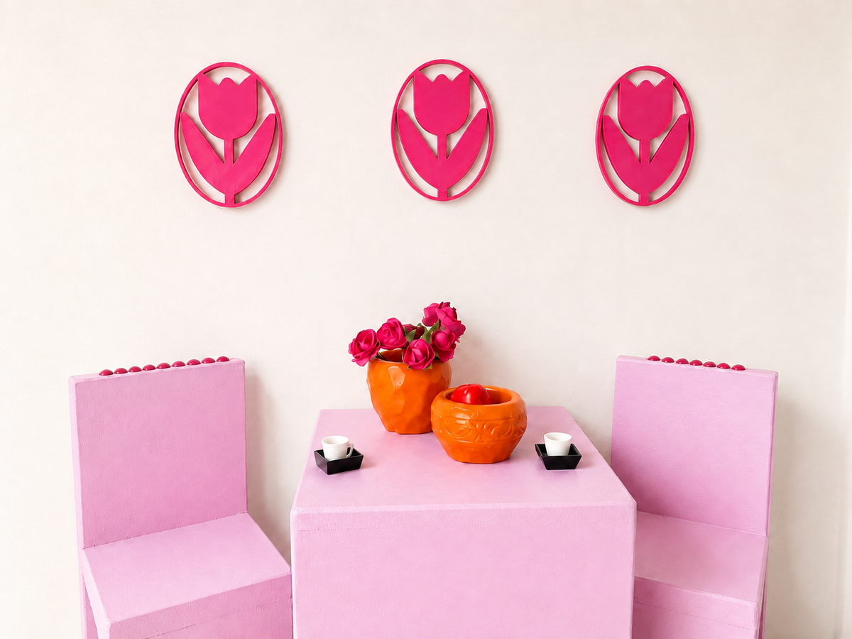 Tulip Wall Art Set