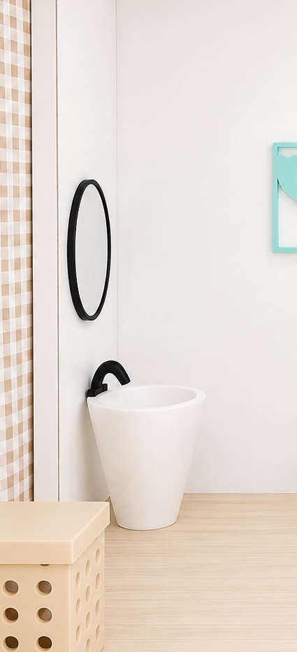 Pedestal Bathroom Sink