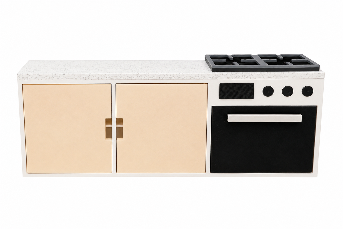 Stove & Cabinet Unit