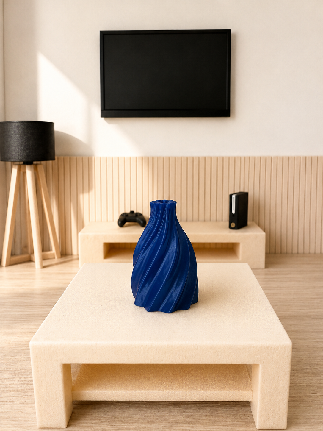 Twisted Sculptural Vase